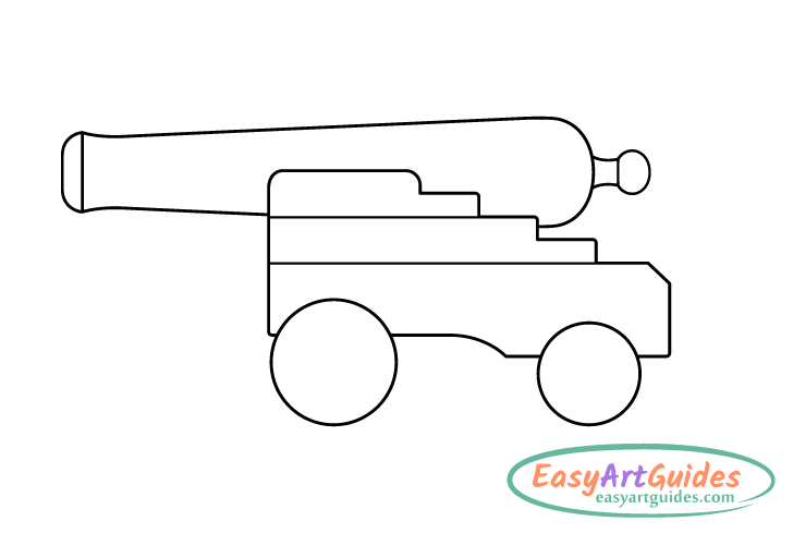 cannon carriage planks drawing cannon carriage planks drawing