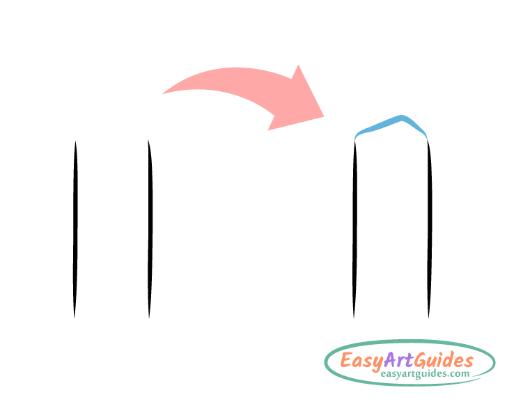 fries strip top drawing