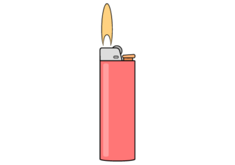 How to Draw a Lighter Step by Step lighter drawing tutorial