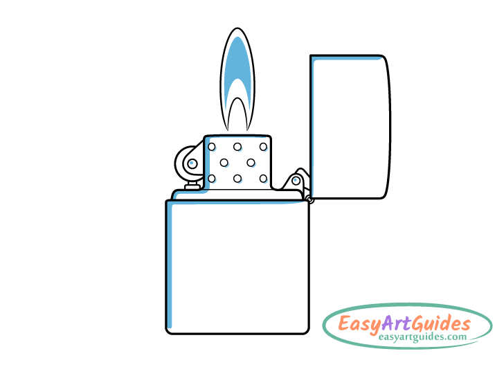 lighter reflections drawing