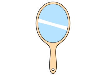 How to Draw a Mirror Step by Step mirror drawing tutorial