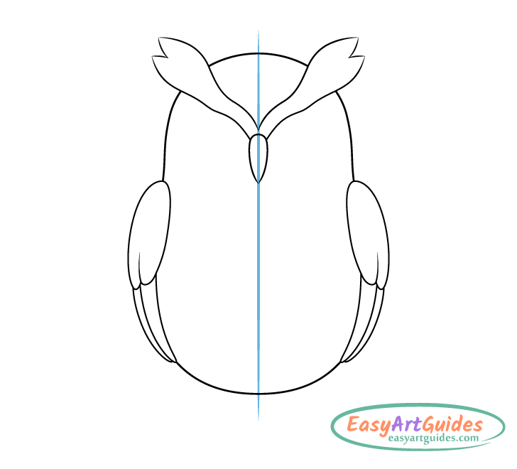 owl horns drawing owl horns drawing