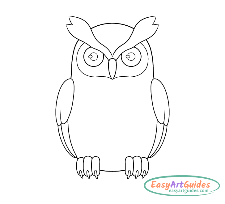 owl talons drawing owl talons drawing