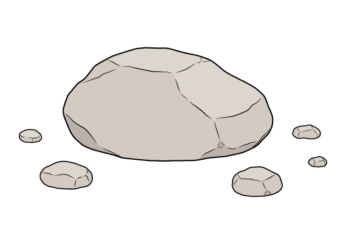 How to Draw a Rock Step by Step rock drawing tutorial