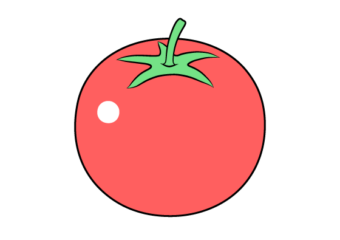 How to Draw a Tomato in 4 Easy Steps tomato drawing tutorial