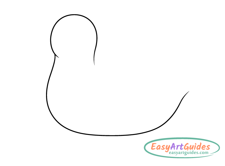 duck body drawing duck body drawing