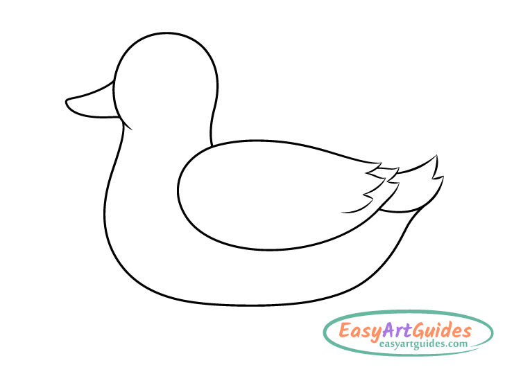 duck tail drawing duck tail drawing