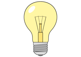 How to Draw a Light Bulb in 8 Steps light bulb drawing tutorial