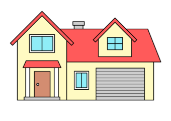 How to Draw a House (12 Easy Steps) house drawing tutorial