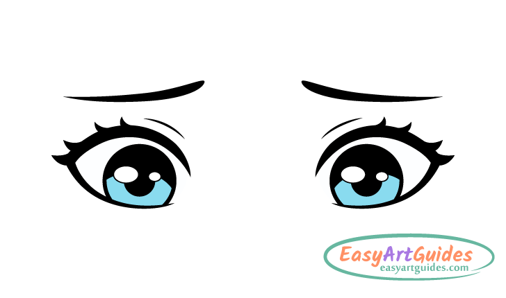 embarrassed eyes drawing embarrassed eyes drawing