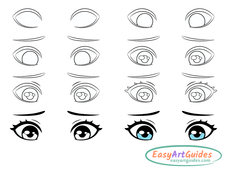 embarrassed eyes drawing step by step embarrassed eyes drawing step by step