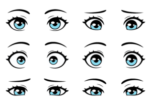 eye expressions drawing tutorial