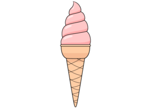 ice cream drawing tutorial