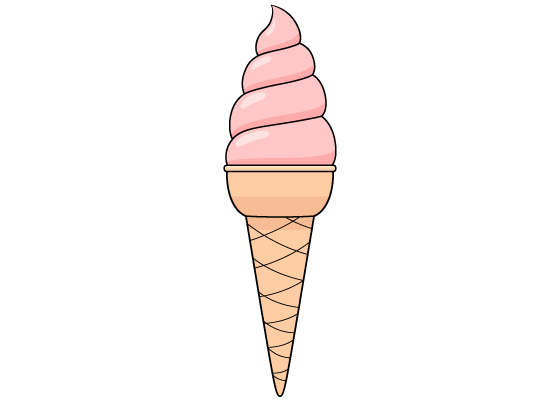 ice cream drawing tutorial